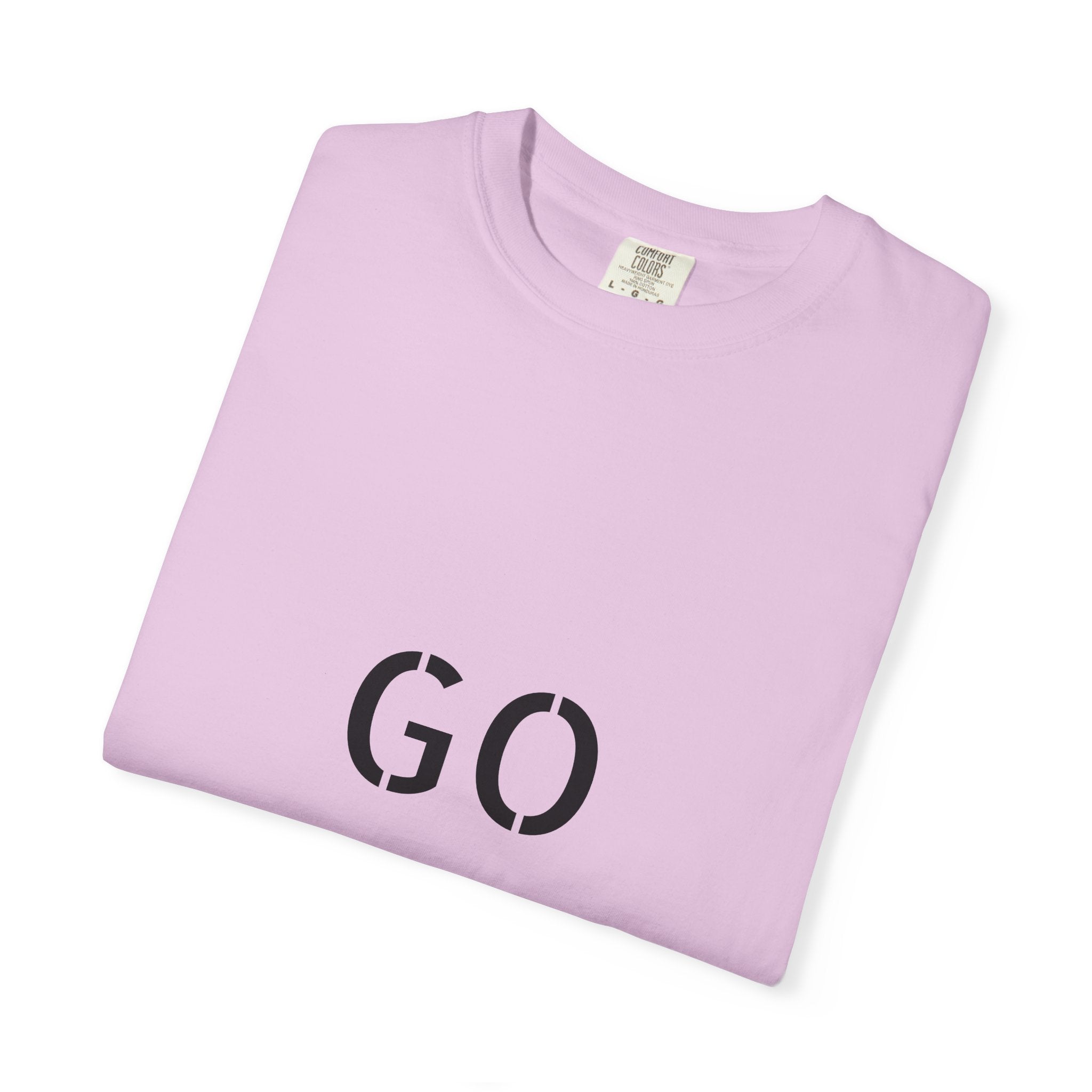 GO AWAY T-shirt | Stencil Lettering Graphic Tee