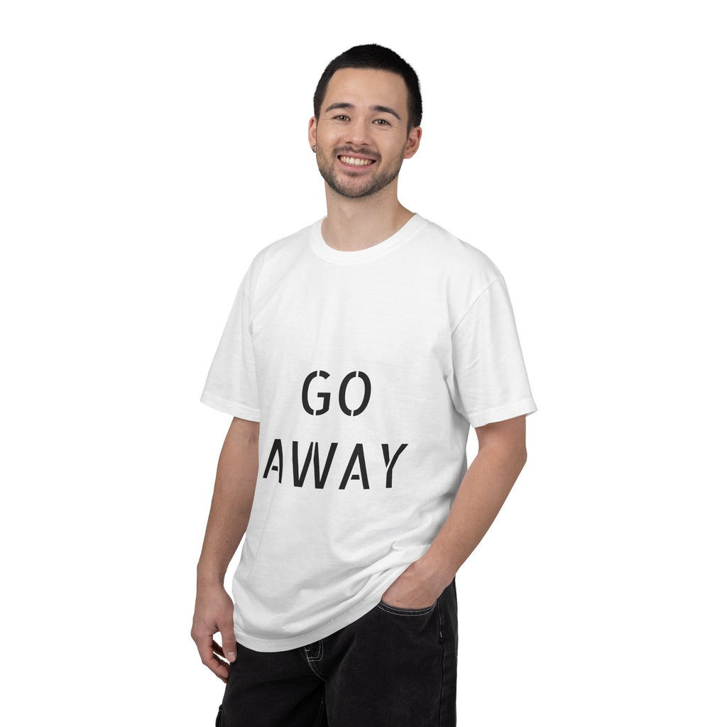 GO AWAY T-shirt | Stencil Lettering Graphic Tee