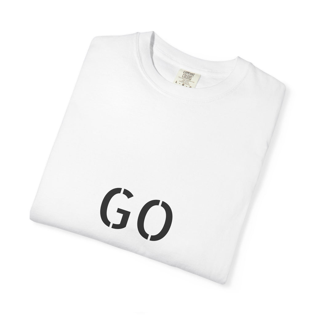 GO AWAY T-shirt | Stencil Lettering Graphic Tee