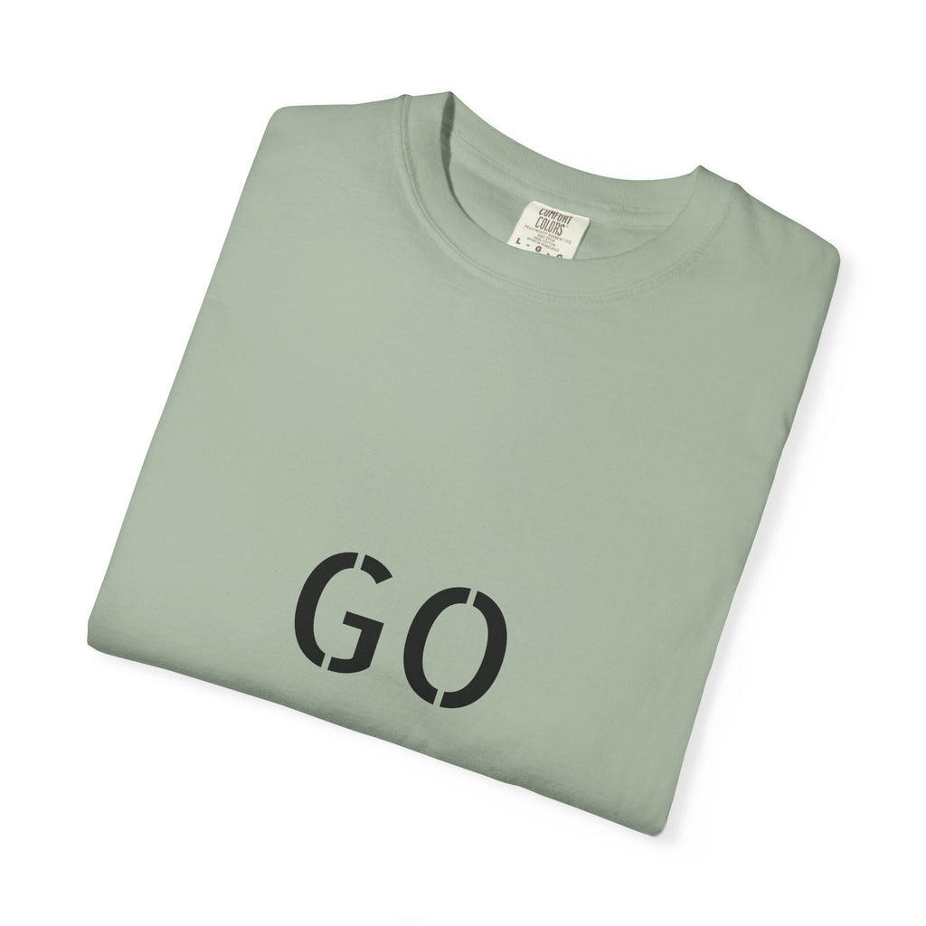 GO AWAY T-shirt | Stencil Lettering Graphic Tee