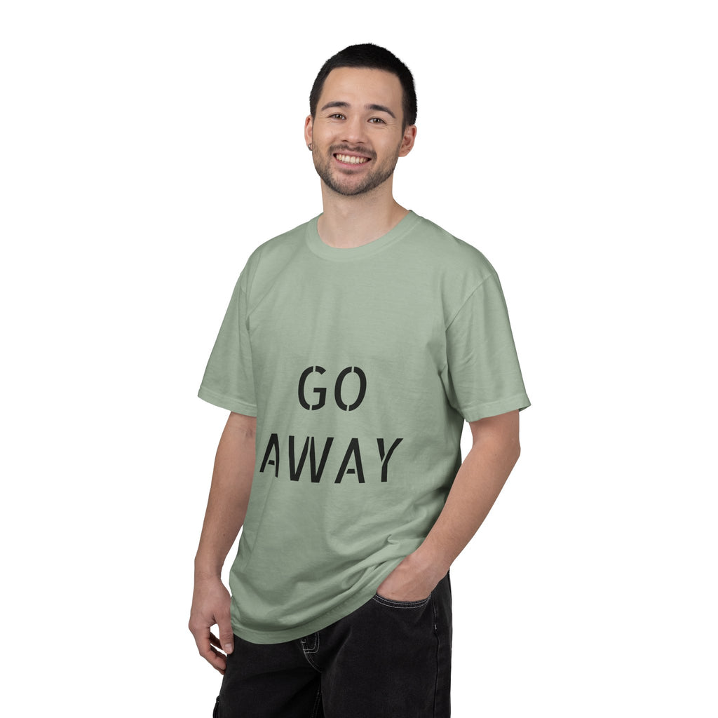 GO AWAY T-shirt | Stencil Lettering Graphic Tee